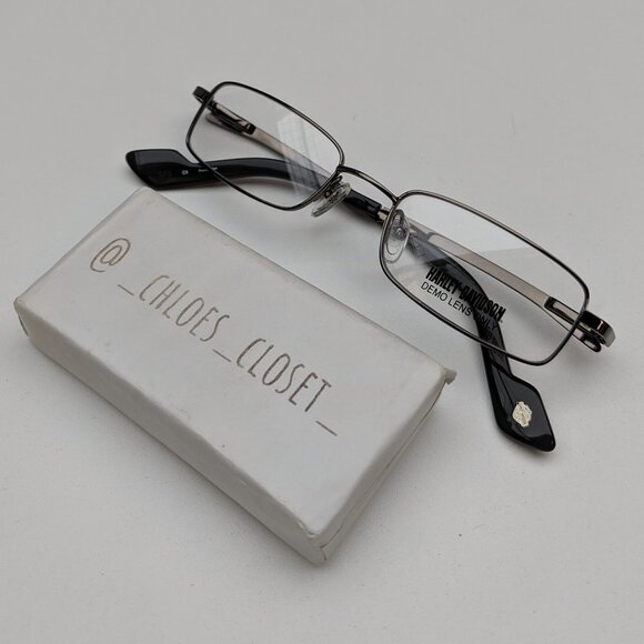 🕶️NEW! Harley-Davidson HD435 GUN Eyeglasses /TQ543🕶️ - Picture 3 of 10